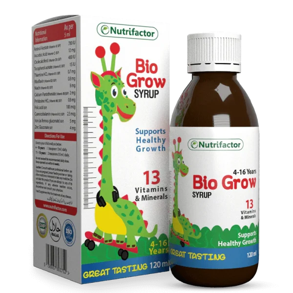 Bio Grow – Kids Multivitamin Syrup for Growth, Immunity & Picky Eaters