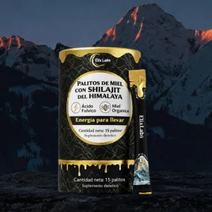 Barritas de miel dorada Shilajit del Himalaya puro